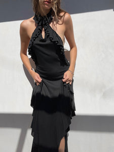 Early 2000's Philosophy Di Serafini Low Back Gown