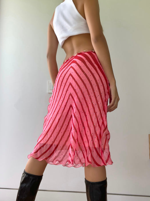 Fendi S/S 2000 Runway Sheer Skirt