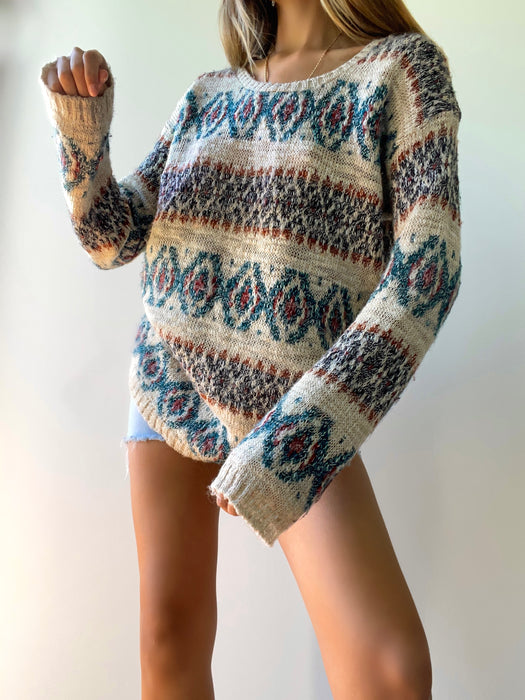 Vintage Missoni Oversized Knit Sweater