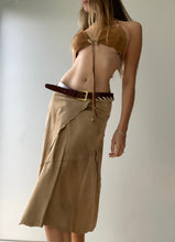 Load image into Gallery viewer, RARE Vintage Dolce Gabbana Suede Leather Skirt Set
