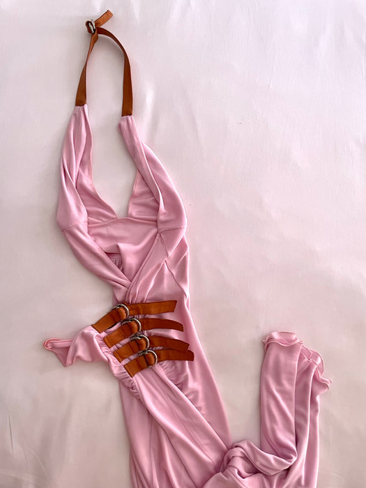 Versace Halter Neck Dress