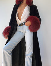 Load image into Gallery viewer, RARE 1990&#39;s VERSACE Faux Fur Coat
