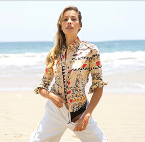 PRADA button up shirt.