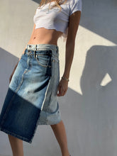 Load image into Gallery viewer, Early 2000&#39;s Maison Martin Margiela Double Waist Denim Skirt
