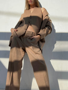1990's Yves Saint Laurent 3 Piece Tweed Suit