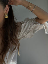 Load image into Gallery viewer, 1990&#39;s Givenchy Large Half Moon Earrings
