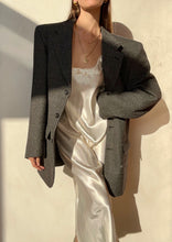 Load image into Gallery viewer, Vintage Yves Saint Laurent Grey Boxy Blazer
