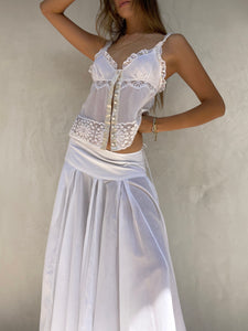 Vintage Dolce Gabbana Eyelet Cami