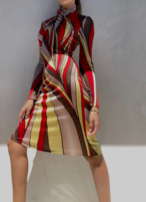 Gianni Versace F/W 2000 Runway Dress Look 28