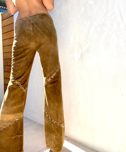 Incredible Prandina Italy Suede Pants