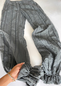 Emporio Armani Silk Cargo Pants