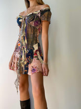 Load image into Gallery viewer, Vintage Cavalli Patchwork Mini Dress

