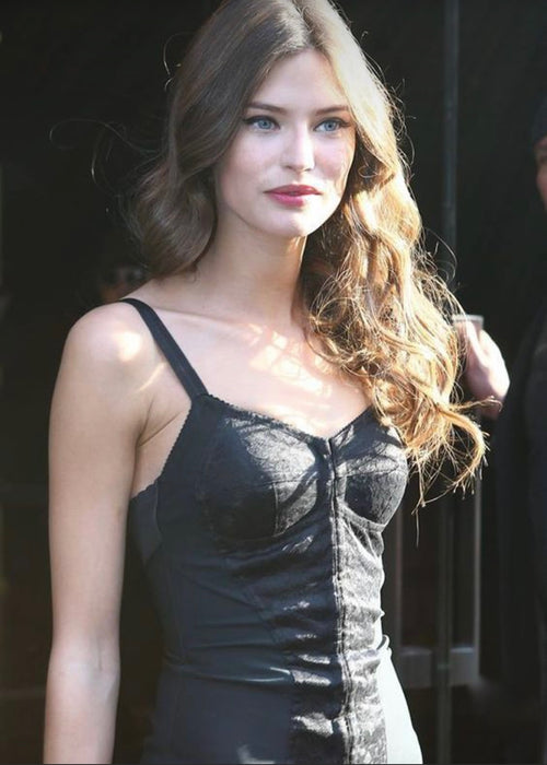 1990's DOLCE & GABBANA Corset Bustier Dress