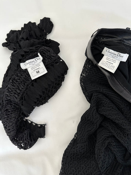 Vintage Christian Dior Galliano Knit Set