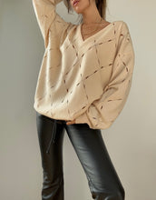 Load image into Gallery viewer, S/S 1994 Versace READY-TO-WEAR Beige Sweater
