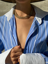 Load image into Gallery viewer, Gold Tone Chunky Chain Link Necklace
