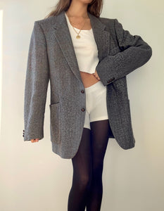 1990s Yves Saint Laurent Tweed Blazer
