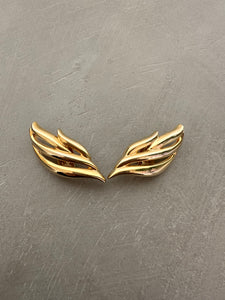 1990's Givenchy Angel Wing Earrings