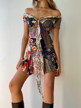 Load image into Gallery viewer, Vintage Cavalli Patchwork Mini Dress
