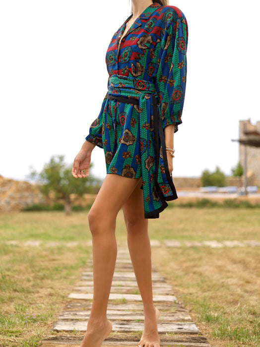 Diane Fres 1980’s Dress w/ Sash