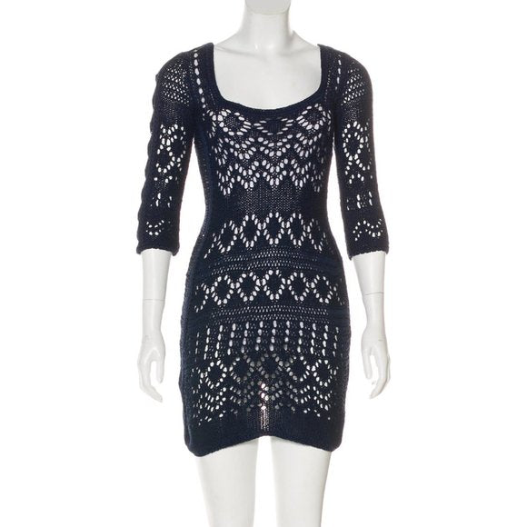 Emilio Pucci Crochet Mini Dress