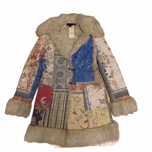Load image into Gallery viewer, RARE Vintage Just Cavalli Faux Fur Suede Coat
