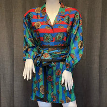 Load image into Gallery viewer, Diane Fres 1980’s Dress w/ Sash

