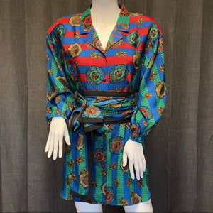 Diane Fres 1980’s Dress w/ Sash