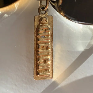 RARE 1960's Givenchy Gold / Silver Hardware Chain-Link Belt