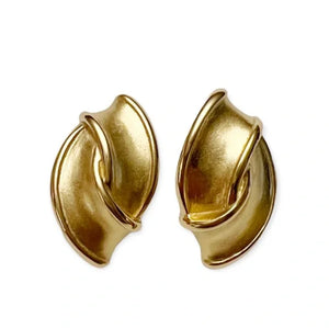 1990's Yves Saint Laurent Rope Earrings