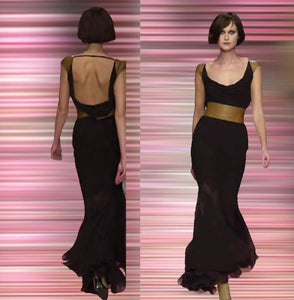 Gianni Versace Couture 2001 Runway Gown
