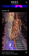 Load image into Gallery viewer, Gianni Versace F/W 2000 Runway Dress Look 28
