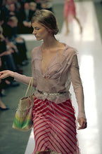 Load image into Gallery viewer, Fendi S/S 2000 Runway Sheer Skirt
