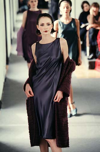 Rare Chanel F/W 1998 Silk Dress